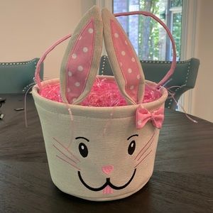 Canvas Easter Bunny Basket